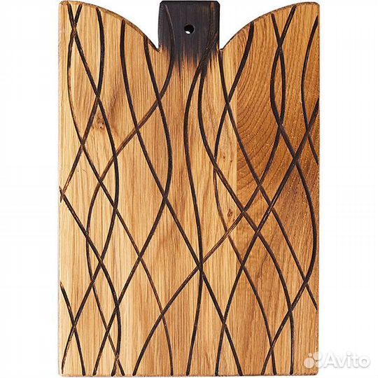 Доска для подачи прямоугольный с ручкой PPwood