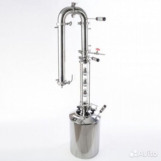 Колонна колпачковая 30/110/t нержавеющая, 2