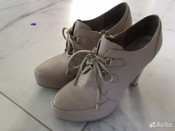 Ботильоны туфли бежевые Calipso 37