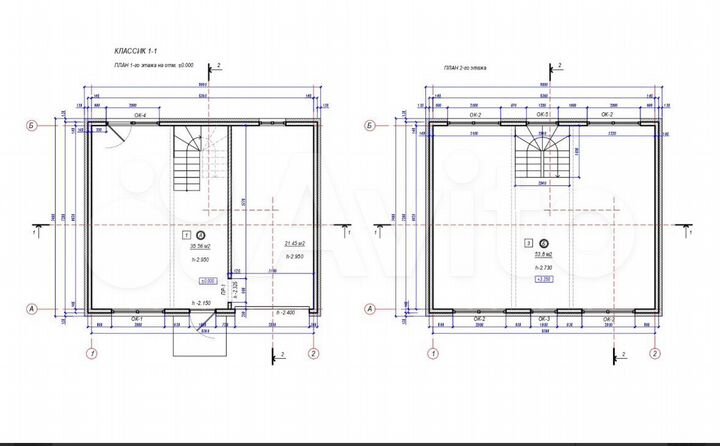 Коттедж 111 м² на участке 6 сот.