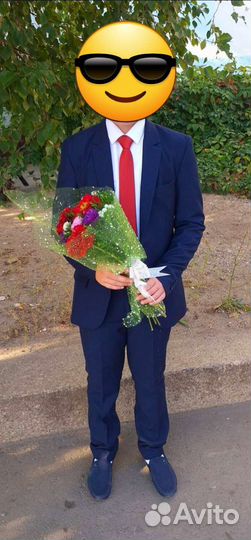 Брючный костюм для мальчика 140