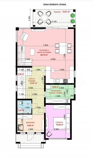 Дом 234,4 м² на участке 4 сот.