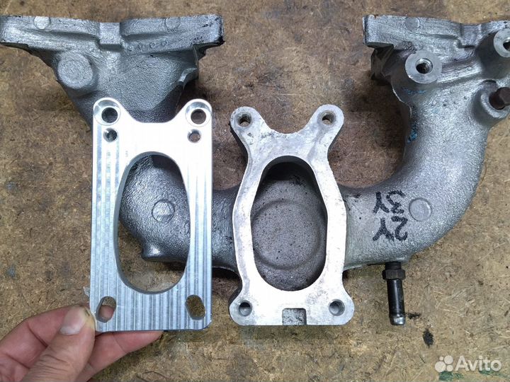 Адаптер для карбюратора Солекс на двиг toyota 3Y