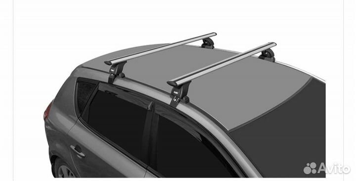 Багажник на крышу kia rio 3