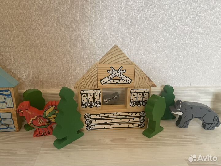 Деревянный набор Томик