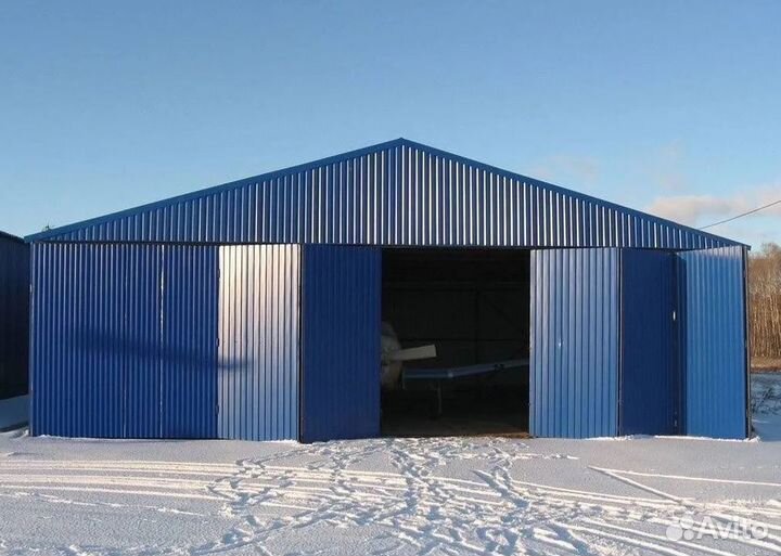 Теплый ангар склад