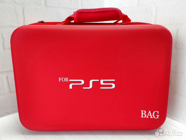 Сумка / Кейс / PlayStation 5 / PS5 Red