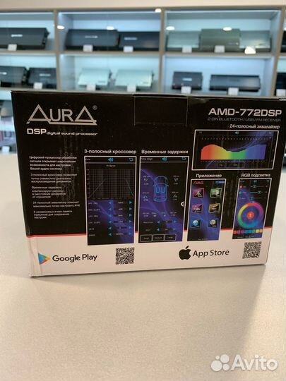 Автомагнитола Aura AMD-772 DSP