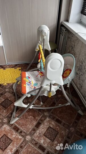 Fisher price качели