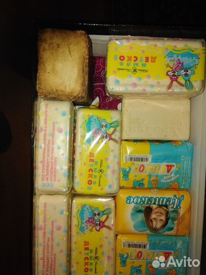 Детское мыло из советских времен