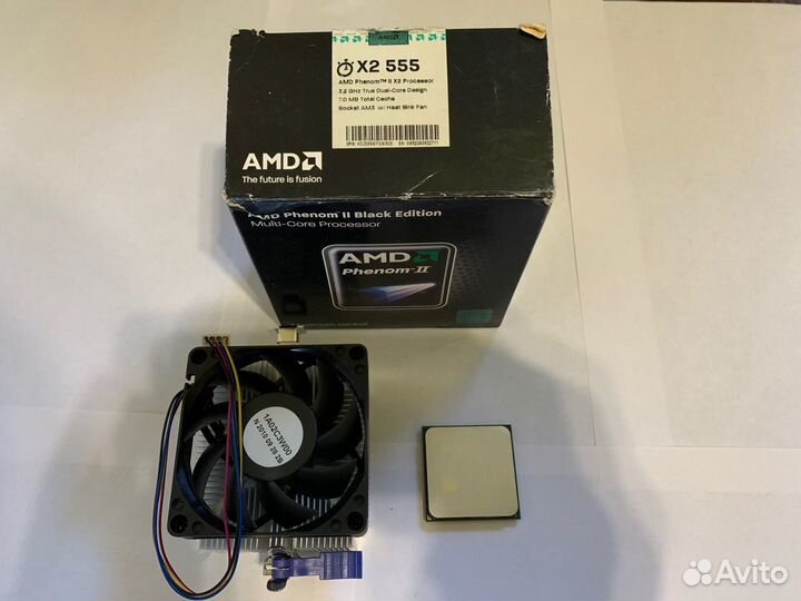 Процессор AMD Phenom II X2 555 BlackEdition