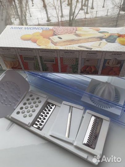 Овощерезка многофункциональная с контейнером