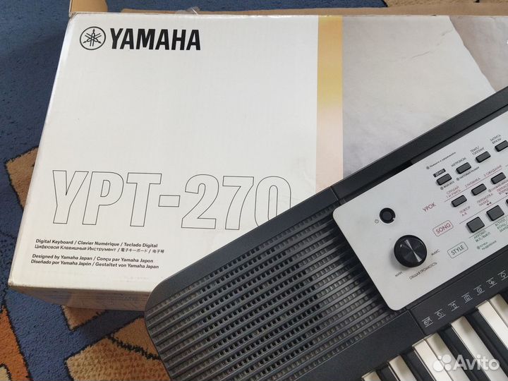 Синтезатор yamaha YPT-270