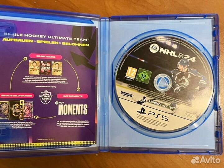 NHL 24 ps5 диск