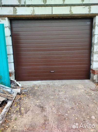 Секционные ворота