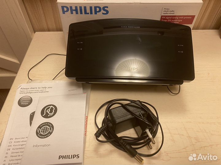 Радио часы philips