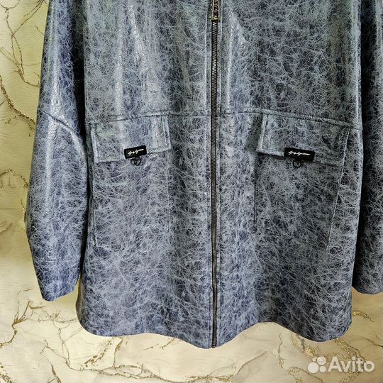 Женская куртка лёгкая на весну р.58