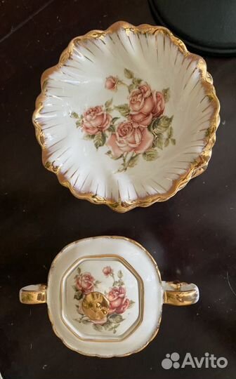 Тарелка для торта с лопаткой. Новая