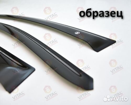 Дефлекторы окон (ветровики) Peugeot 4008