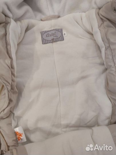 Демисезонный детский комбинезон конверт 62 размер