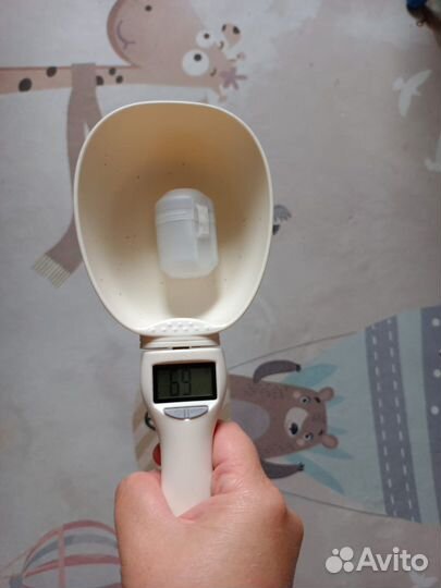 Совок ложка для корма электронный