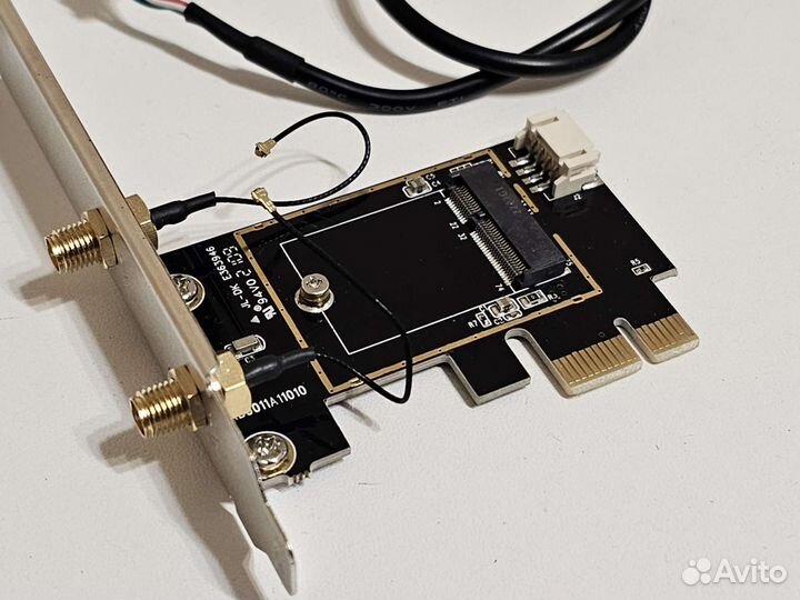 Сетевой адаптер для Wi-Fi PCI-E X1 ngff M.2
