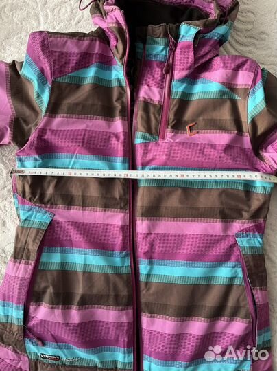 Куртка горнолыжная женская, сноуборд р 42