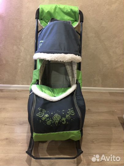 Коляска санки