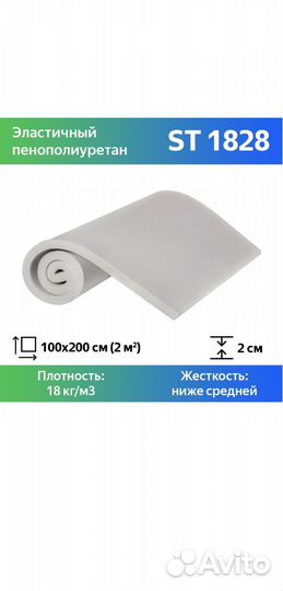 Поролон мебельный