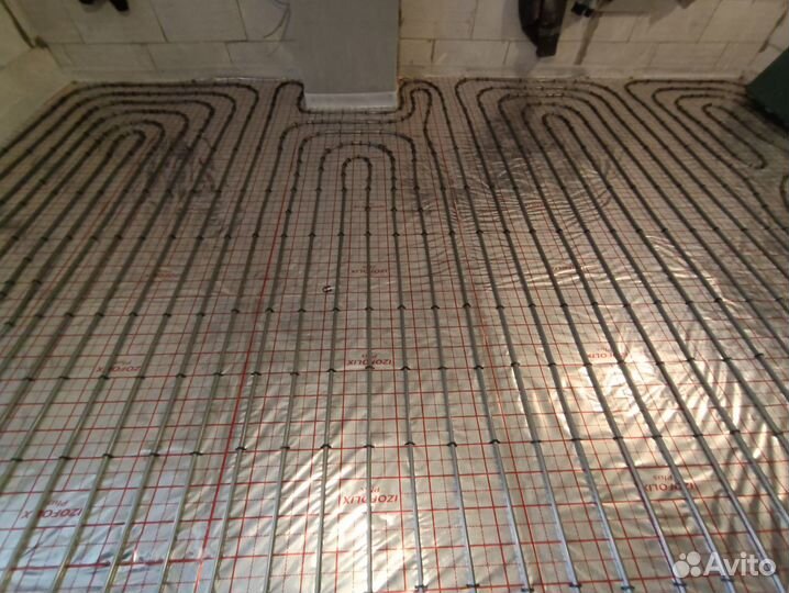 Водяной теплый пол Отопление под ключ