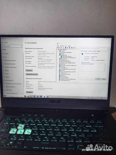 Игровой ноутбук. gigabyte G 5.rtx 3060