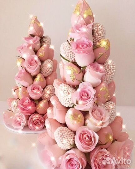 Торт из клубники в шоколаде