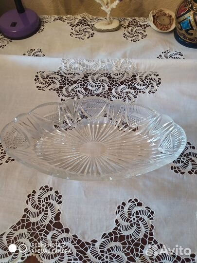 Ваза хрустальная СССР