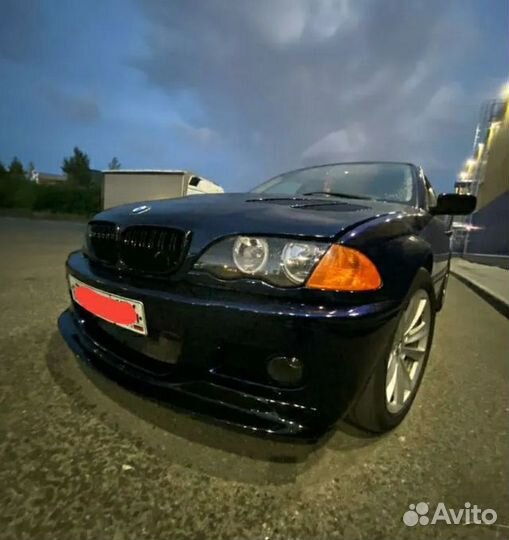 Накладка бампера BMW 3 E46