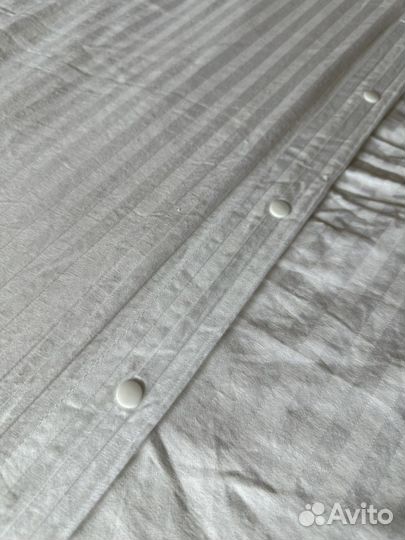 Постельное белье страйп-сатин (размер как у IKEA)