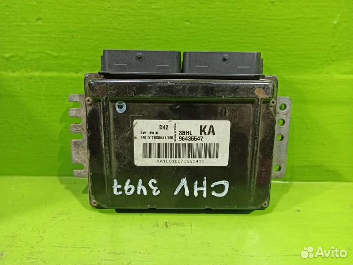 Блок управления двигателем Chevrolet Lacetti F14D3