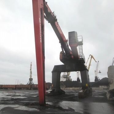Грейферный погрузчик (перегружатель) Mantsinen 120R, 2012