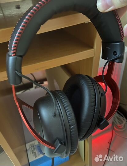 Игровые наушники HyperX Cloud 2, red