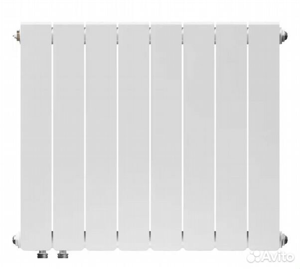 Радиатор 500/90 8 секций двухсторонний нижнее подк