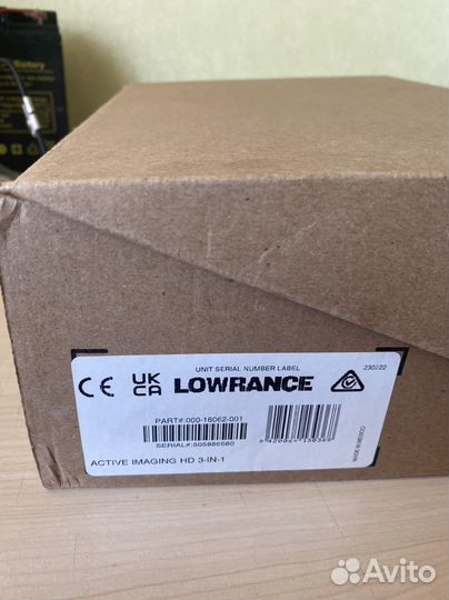 Датчик Lowrance active imaging hd 3 in 1
