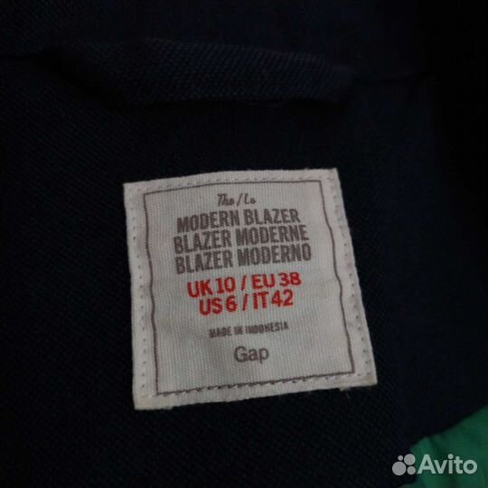 Gap пиджак тёмно-синий S