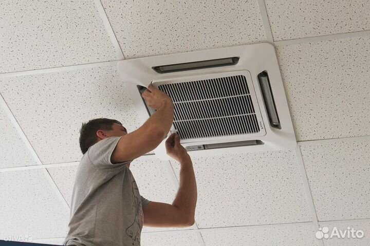 Кондиционер кассетный