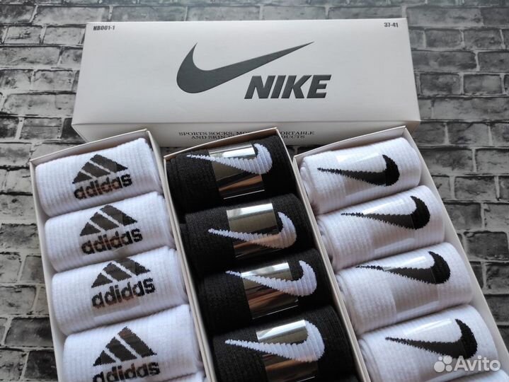 Носки Nike Adidas Lacoste Reebok