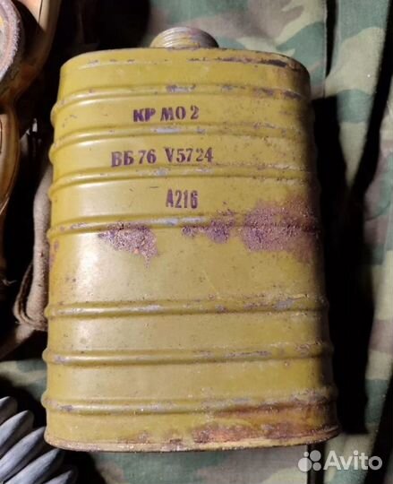 Противогаз РККА шм1 кр-мо2