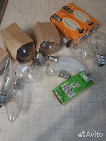 Лампочки Е27и Е14