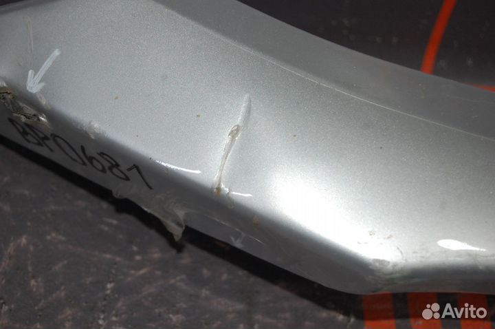 Спойлер бампера переднего - Mitsubishi Outlander 3