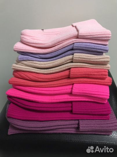 Комплект шапка+снуд