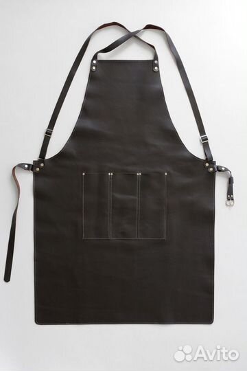 Фартук из натуральной кожи