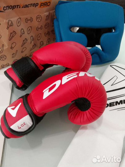 Боксерские перчатки, шлем, зыщита для мма