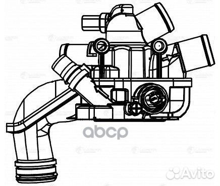 Термостат для а/м PSA 308 (11) /C4 (10) 1.6i A